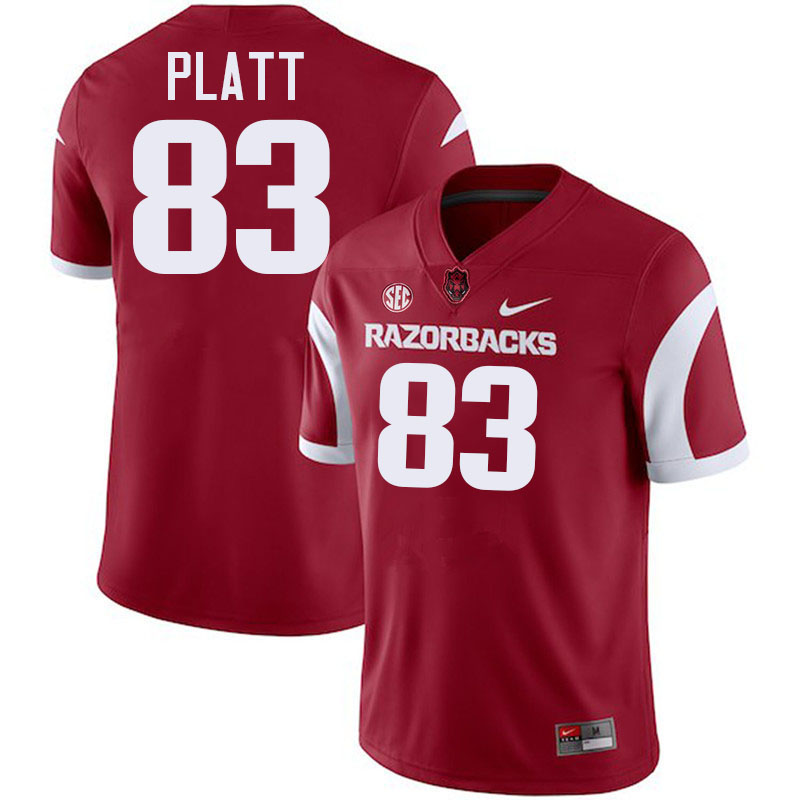 #83 Jaden Platt Arkansas Jersey,Arkansas Razorbacks College Football Jerseys Stitched-Retro Cardinal  #83 Jaden Platt Arkansas Jersey,Arkansas Razorbacks College Football Jerseys Stitched-Retro Cardinal